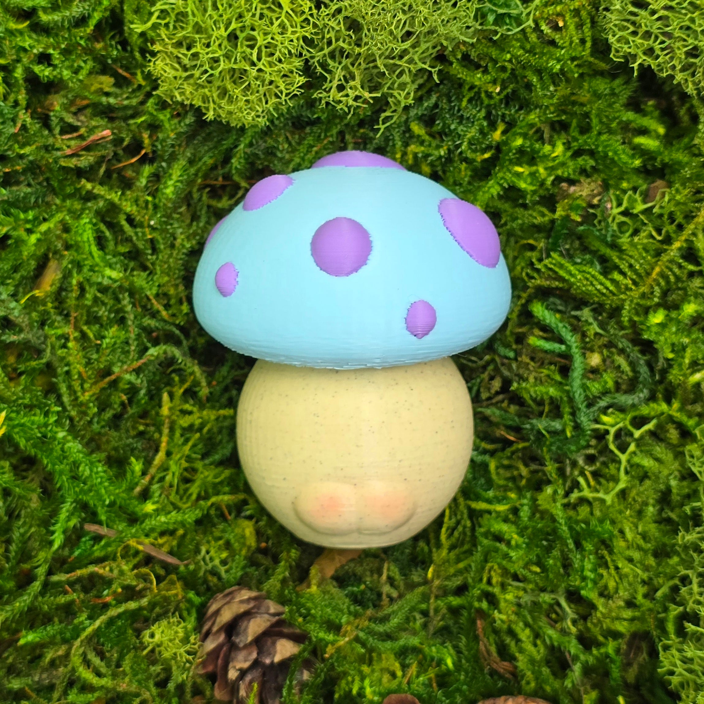 Blurple Cap Mood Shroom