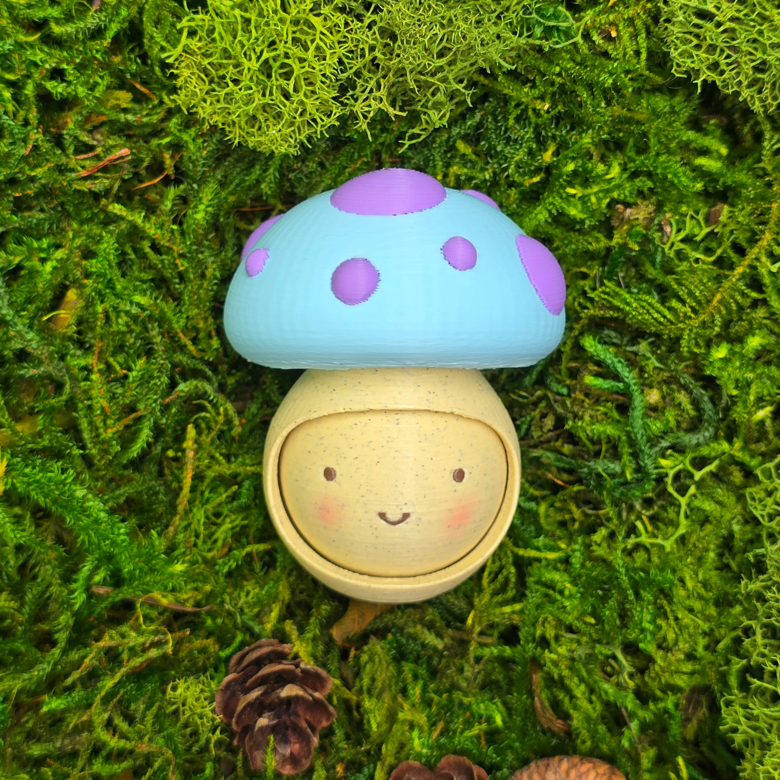 Blurple Cap Mood Shroom