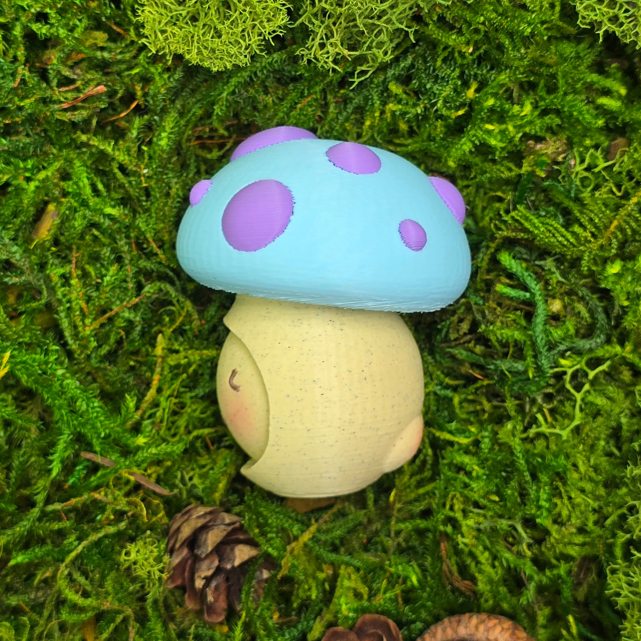 Blurple Cap Mood Shroom