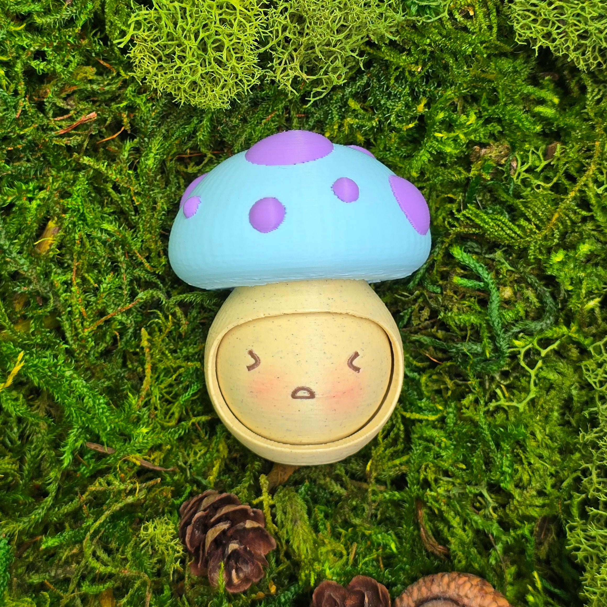Blurple Cap Mood Shroom